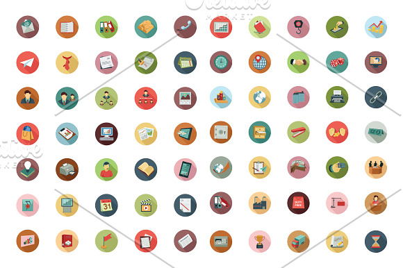 85 Business Vector Icons in Graphics - product preview 1