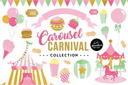 Carousel Carnival Graphics & Pattern