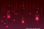 Ramadan background vector 