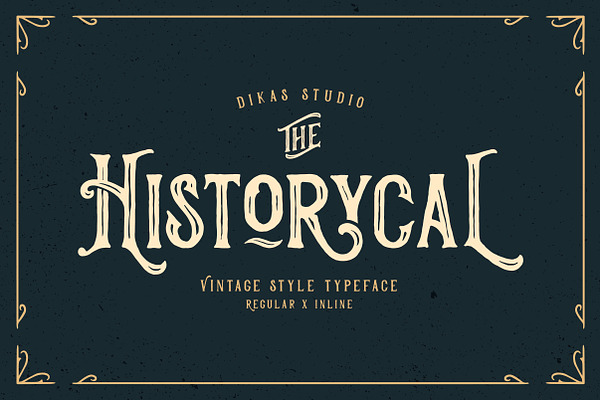 Historycal - 2 Font Styles