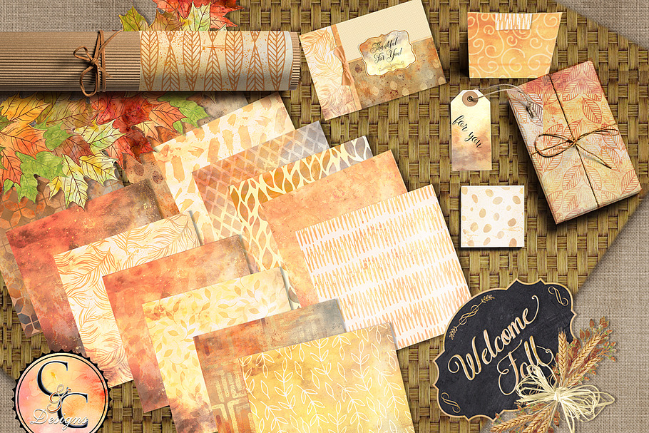 Fall Brilliance 18 Paper Pack