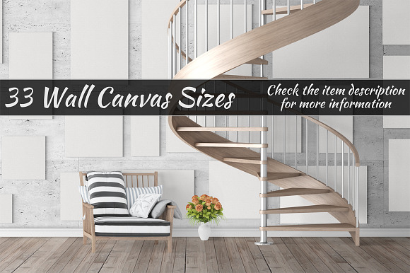 Canvas Mockups Vol 495 in Print Mockups - product preview 1