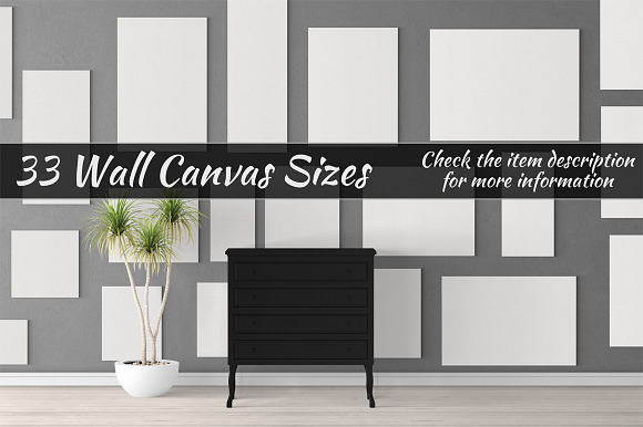 Canvas Mockups Vol 497 in Print Mockups - product preview 1