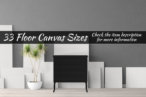Canvas Mockups Vol 497 in Print Mockups - product preview 2