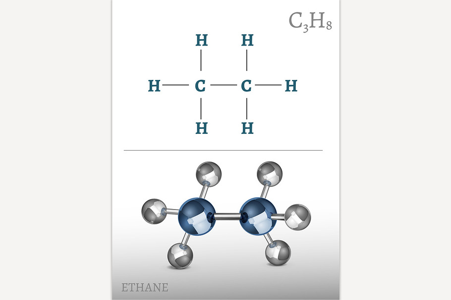 Ethane Molecule Image
