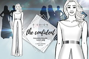 Female fashion figure- The confident