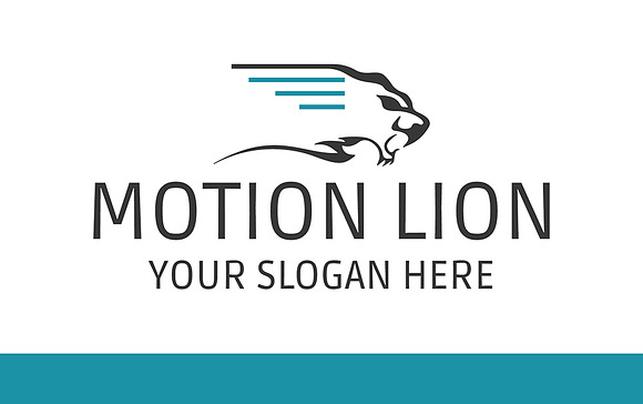 Motion Lion Logo in Logo Templates - product preview 1