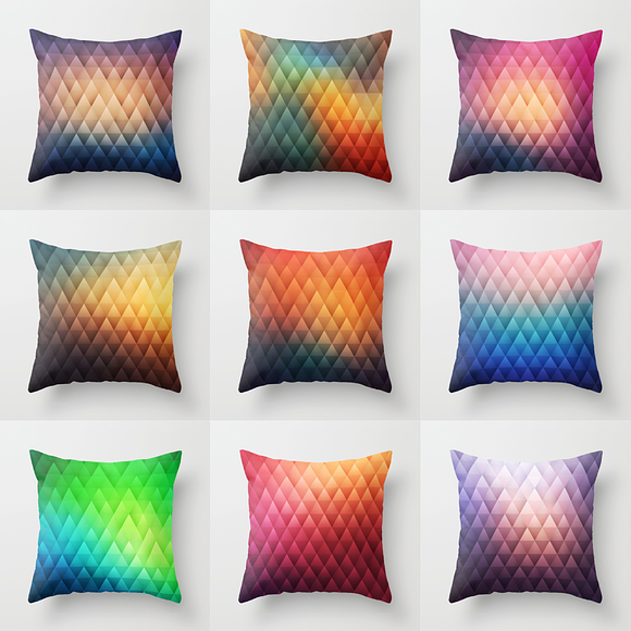 Vector Geometrical Backgrounds in Patterns - product preview 2