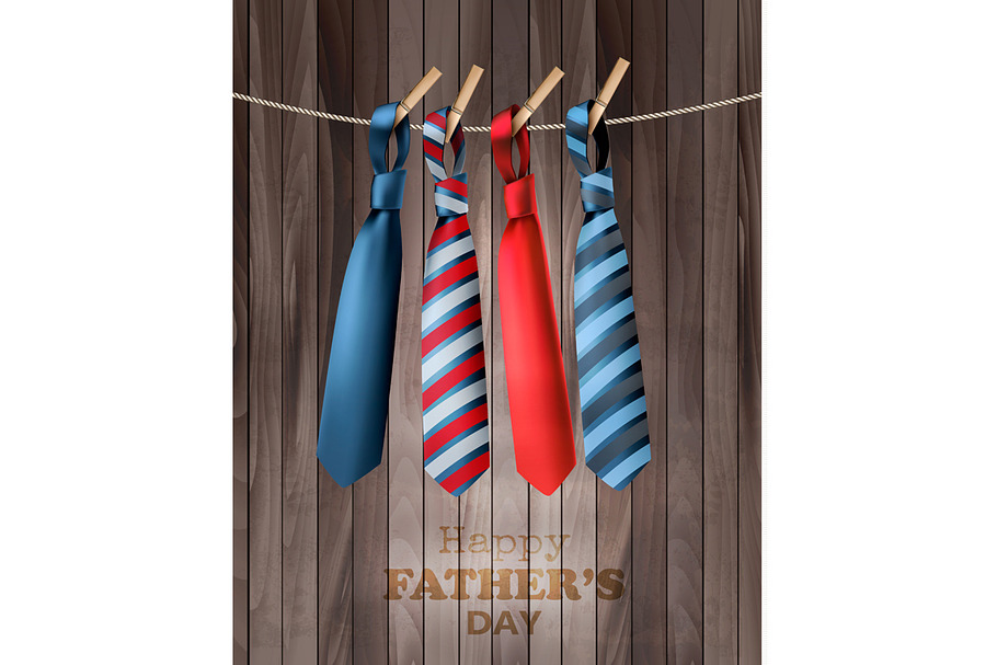 Happy Fathers Day Background in Illustrations - product preview 8