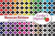 Moroccan Rainbow Digital Paper