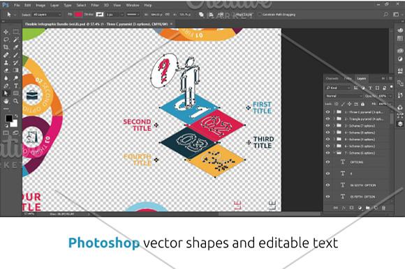 Flexible Infographic Bundle (vol.8) in PowerPoint Templates - product preview 4