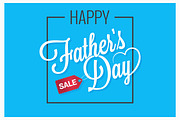fathers day sale logo background