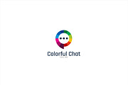 Colorful Creative Chat Logo