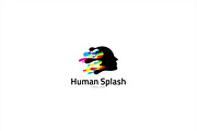 Human Ink Splash Logo