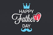 fathers day logo background
