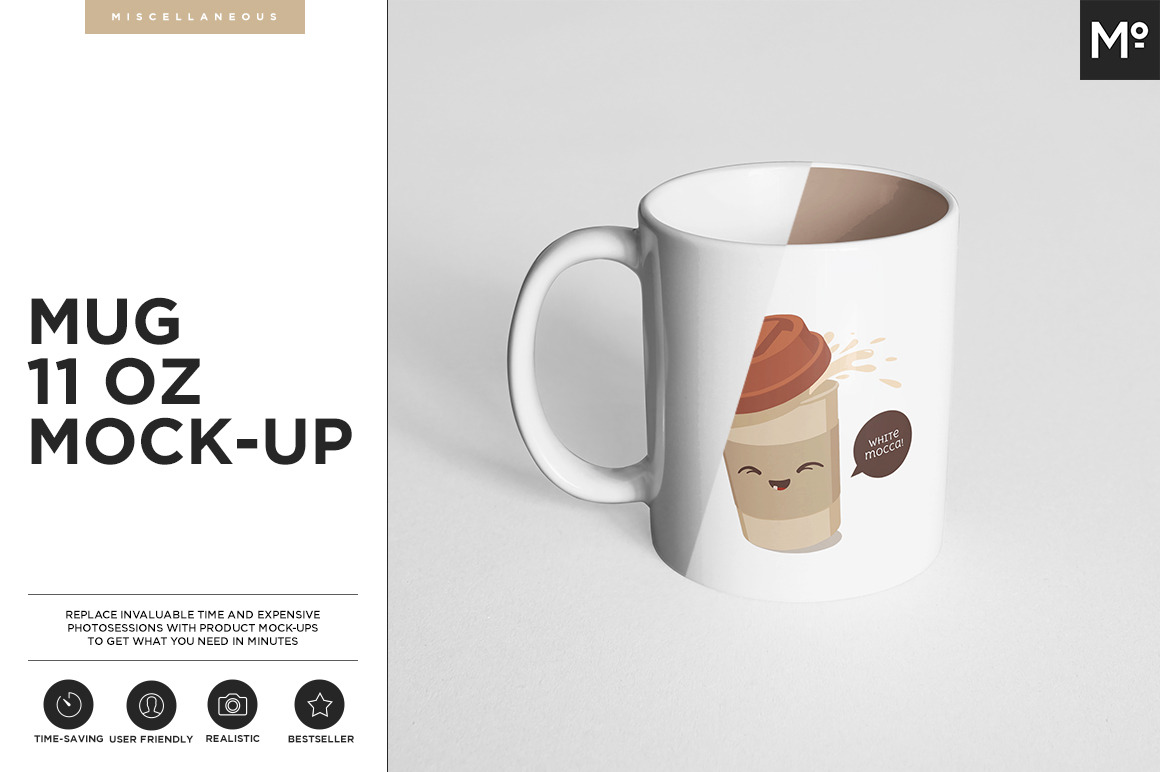 Download The Mugs 11 oz. and Box Mock-up | Creative Product Mockups ...