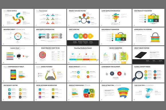 Colorful PowerPoint Template in PowerPoint Templates - product preview 4