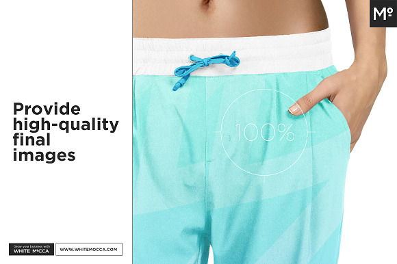 Harem Pants Mock-up in Product Mockups - product preview 6