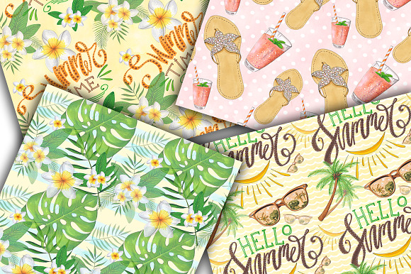 Summer Time Floral Patterns in Patterns - product preview 3