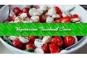 Vegetarian Food Facebook Cover theme