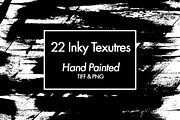22 Original Inky Textures