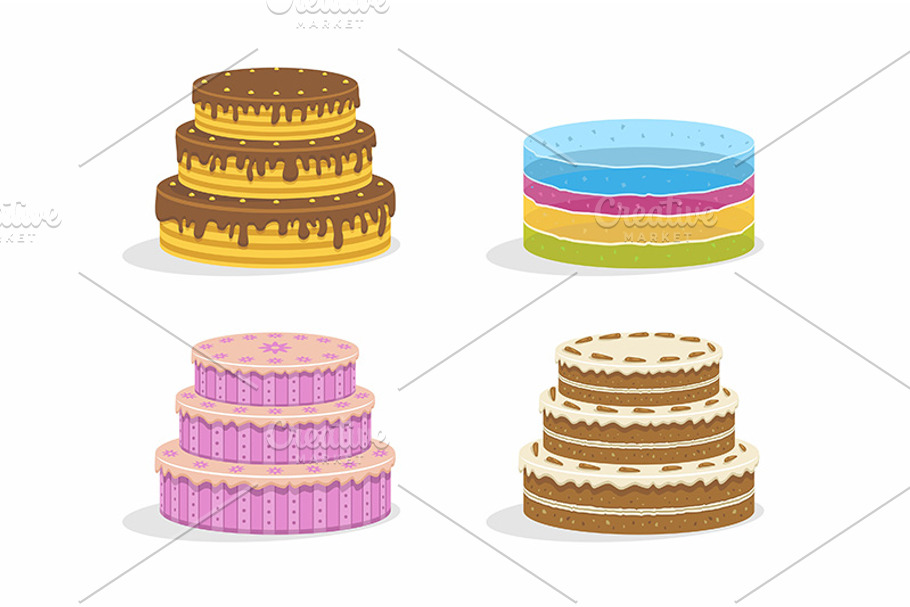 Birthday cake in Happy Birthday Icons - product preview 8