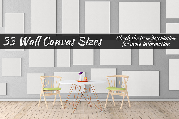 Canvas Mockups Vol 499 in Print Mockups - product preview 1