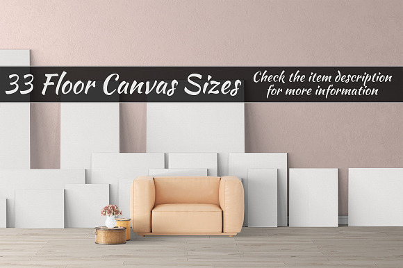 Canvas Mockups Vol 500 in Print Mockups - product preview 2