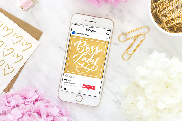 Lettering Overlays for Businesses in Instagram Templates - product preview 8