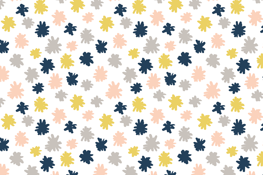 Sketch Poms Vector Pattern in Patterns - product preview 8