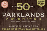 50 Rustic Parklands Bitmap Textures