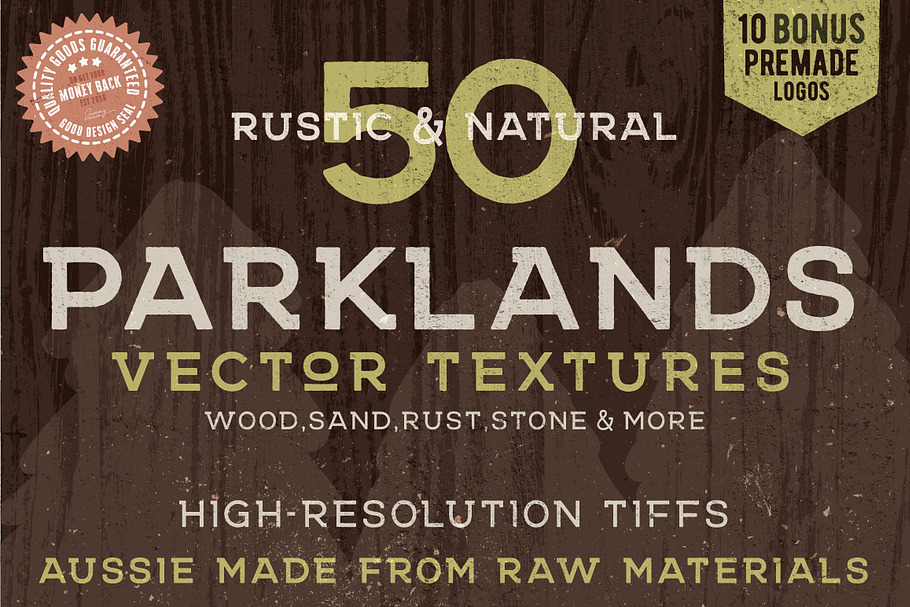 50 Rustic Parklands Bitmap Textures in Textures - product preview 8