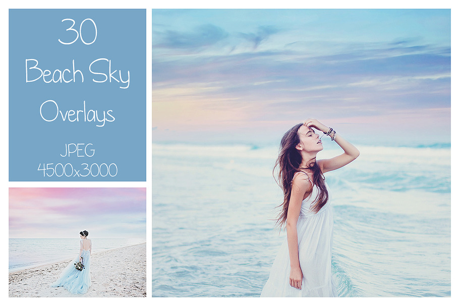 30 Beach Sky Overlays in Textures - product preview 8