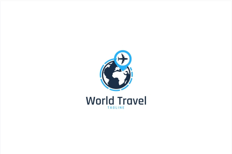 World Travel Logo in Logo Templates - product preview 8