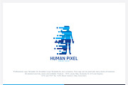Human Pixel Logo
