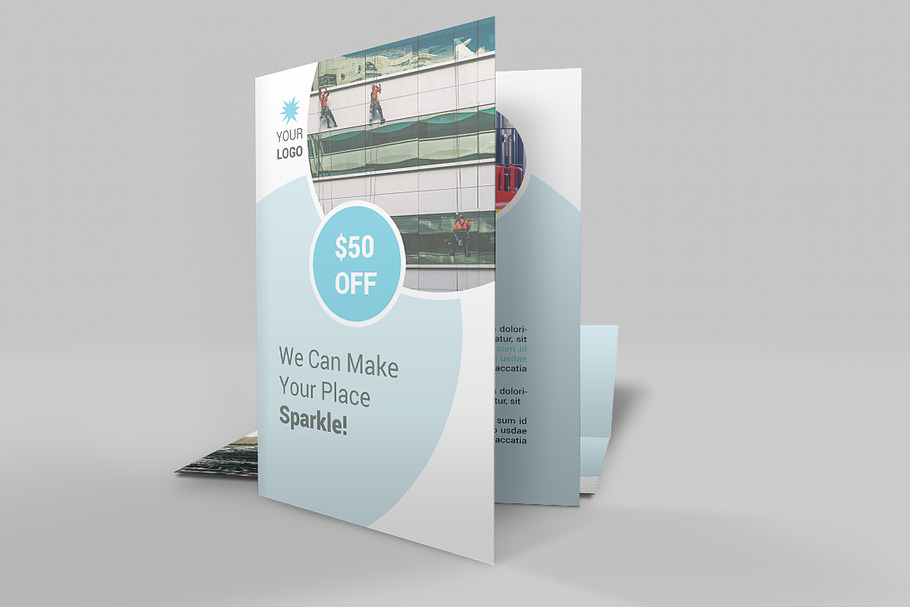 Cleaning Services Bi-Fold Brochure