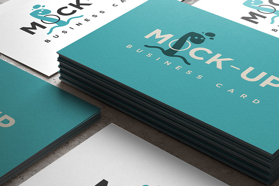 Business Card Mock-up 85 x 55 in Print Mockups - product preview 8