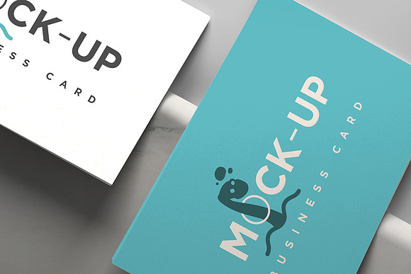 Business Card Mock-up 85 x 55 in Print Mockups - product preview 1