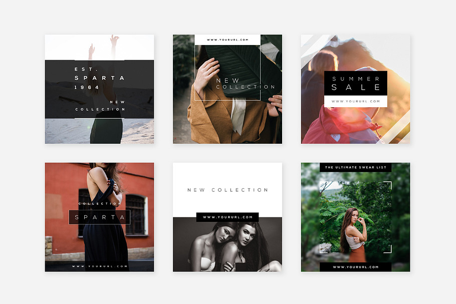 Fashion Instagram Pack in Instagram Templates - product preview 8