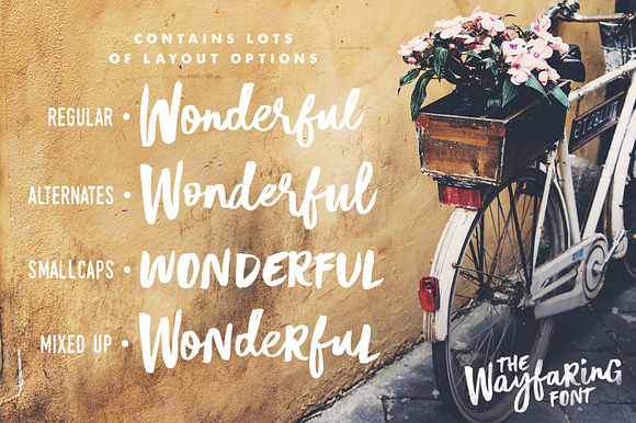 The Wayfaring Font Duo in Whimsical Fonts - product preview 6