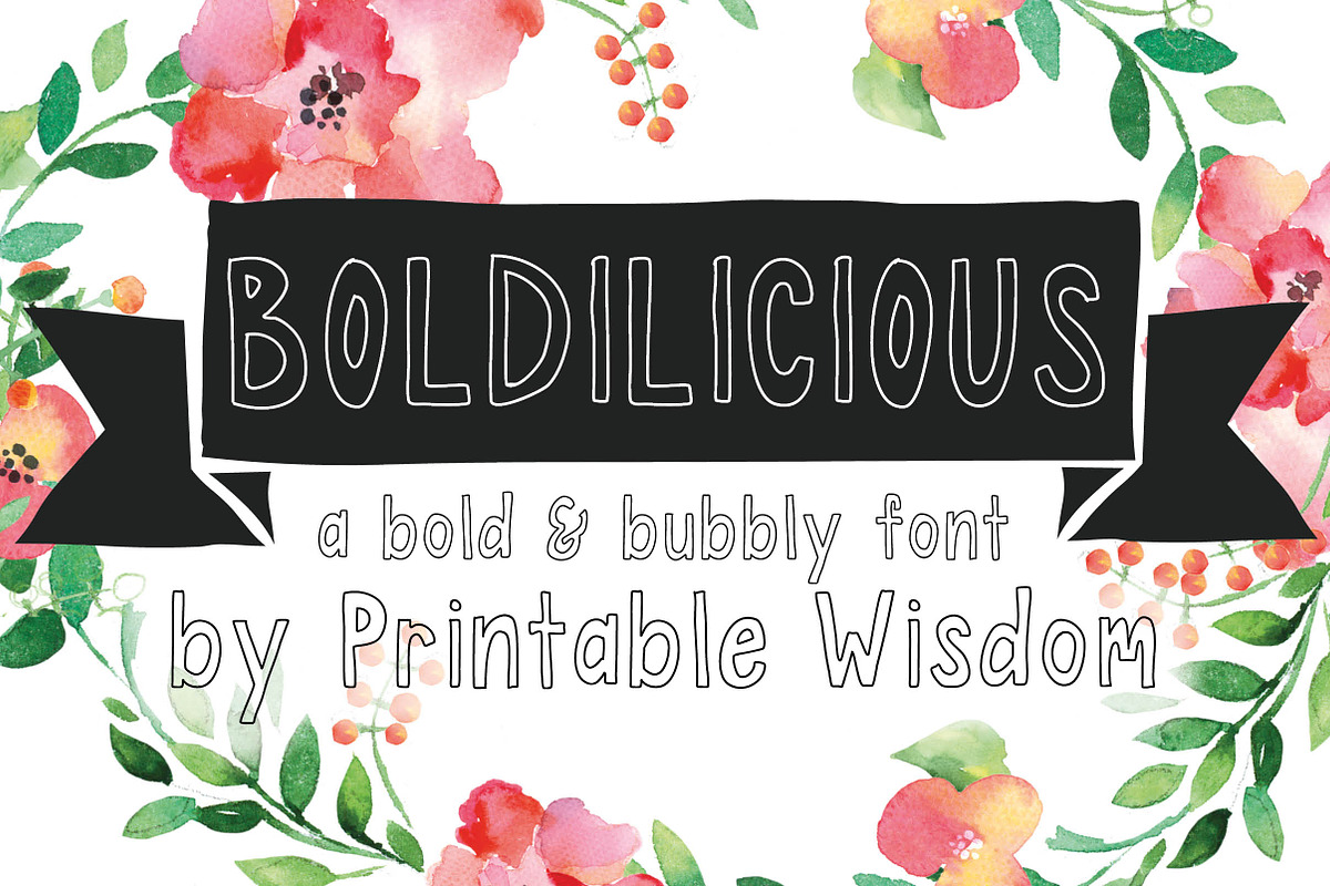 Boldilicious in Display Fonts - product preview 8