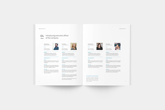 Annual Report in Brochure Templates - product preview 3