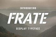 Frate Typeface