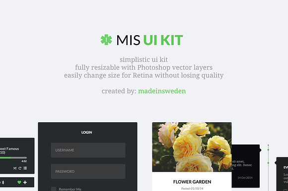 MIS UI Kit in UI Kits and Libraries - product preview 4