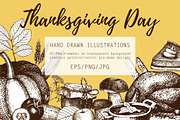 Vintage Thanksgiving Day Design