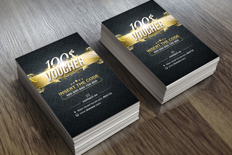Voucher Card 02 in Card Templates - product preview 8