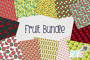 Fruit Seamless Pattern Bundle