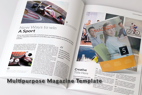 Multi-purpose Magazine Template in Magazine Templates - product preview 6