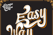 New!((EasyWay)) Font+Extra! :