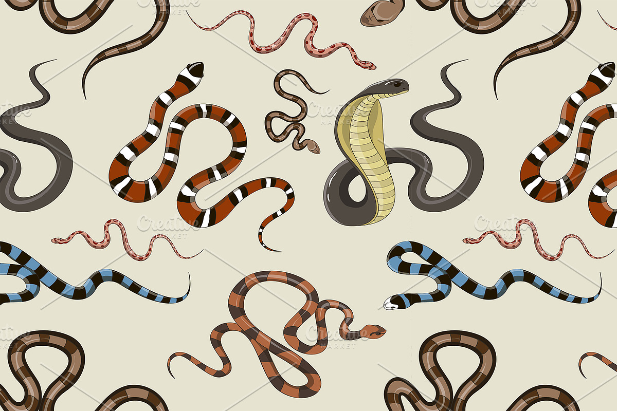 Snake set pattern in Patterns - product preview 8
